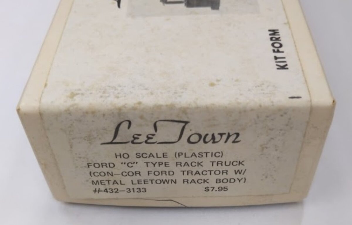 Lee Town 432-3133 HO Ford C Type Rack Truck Con-Cor Ford Tractor Kit