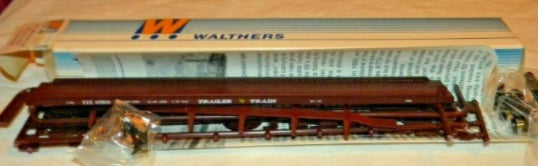 Walthers 932-3959 HO 75' TOFC Flat Car 60's Era #470746 Kit