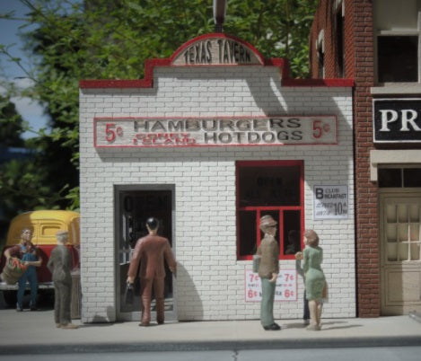 River Leaf Models O Scale Texas Tavern Model Kit