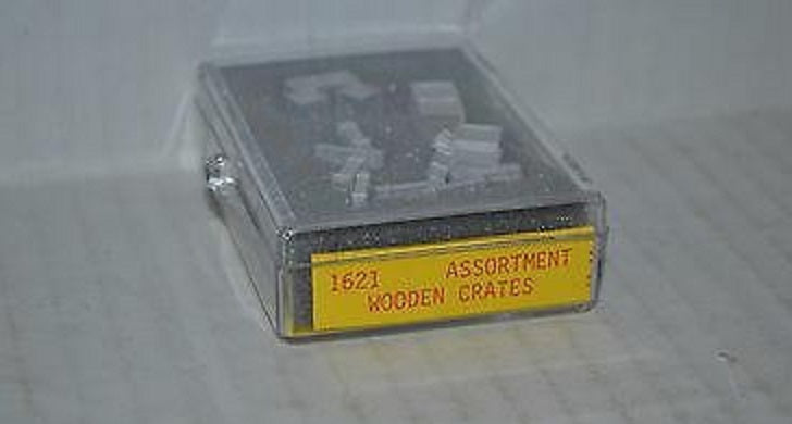 C in C Miniatures 1621 N Scale Assortment Wooden Crates