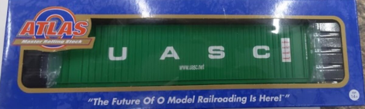 Atlas 3006321-8 HO Master Line 40' Container UASC #UACU5898754