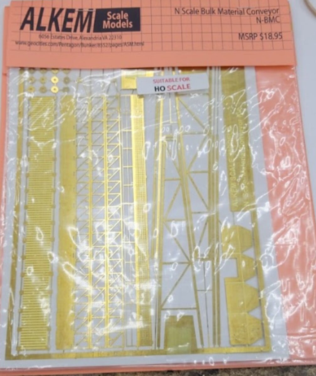 Alkem Scale Models NBMC N Scale Bulk Material Conveyor Kit