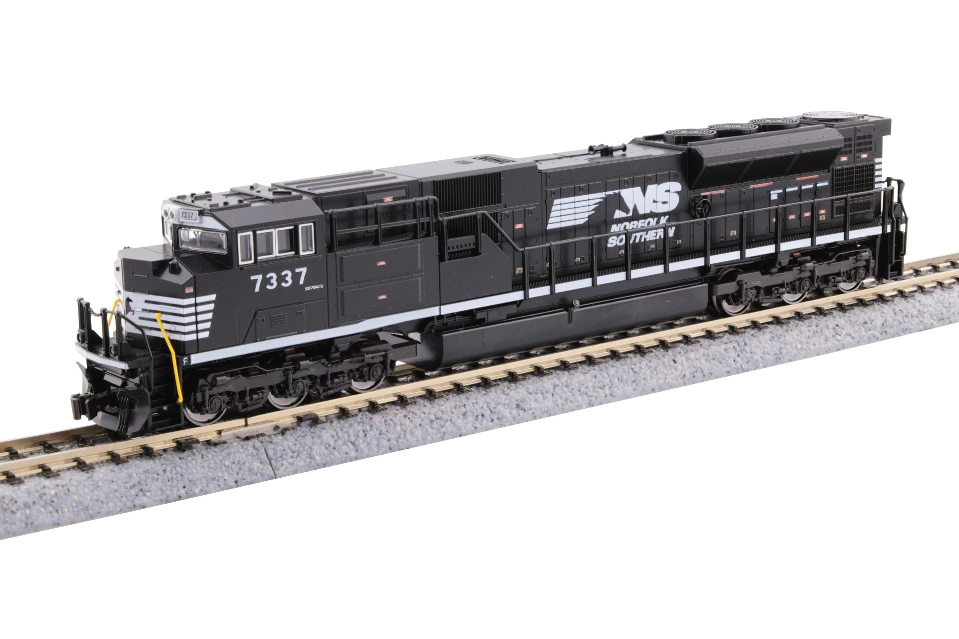 Kato 176-8561-DCC N NS SD70ACu Diesel Locomotive w/Pre-Installed DCC #7337