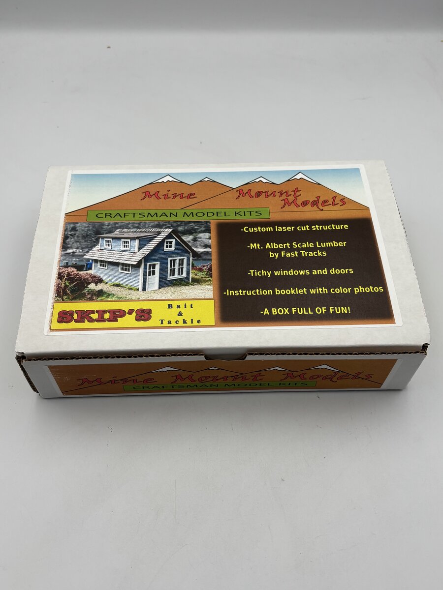 Craftsman 0001 HO Scale Skip's Bait & Tackle Build Kit