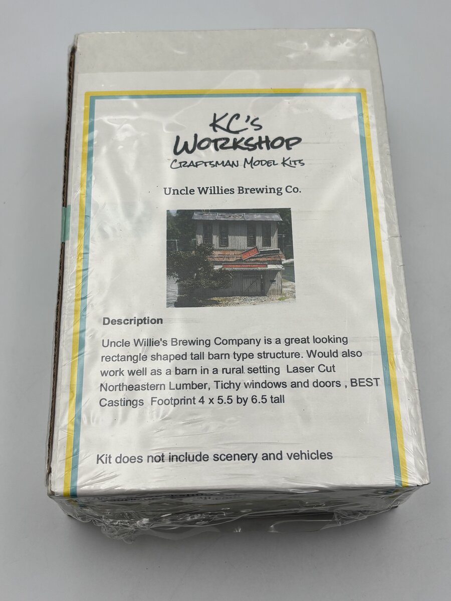 KC'S Workshop HO Scale Uncle Willies Brewing Co. Build Kit