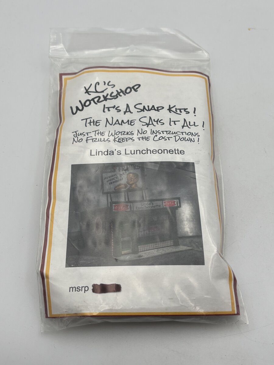 KC'S Workshop HO Scale Linda's LuncheonetteBuild Kit