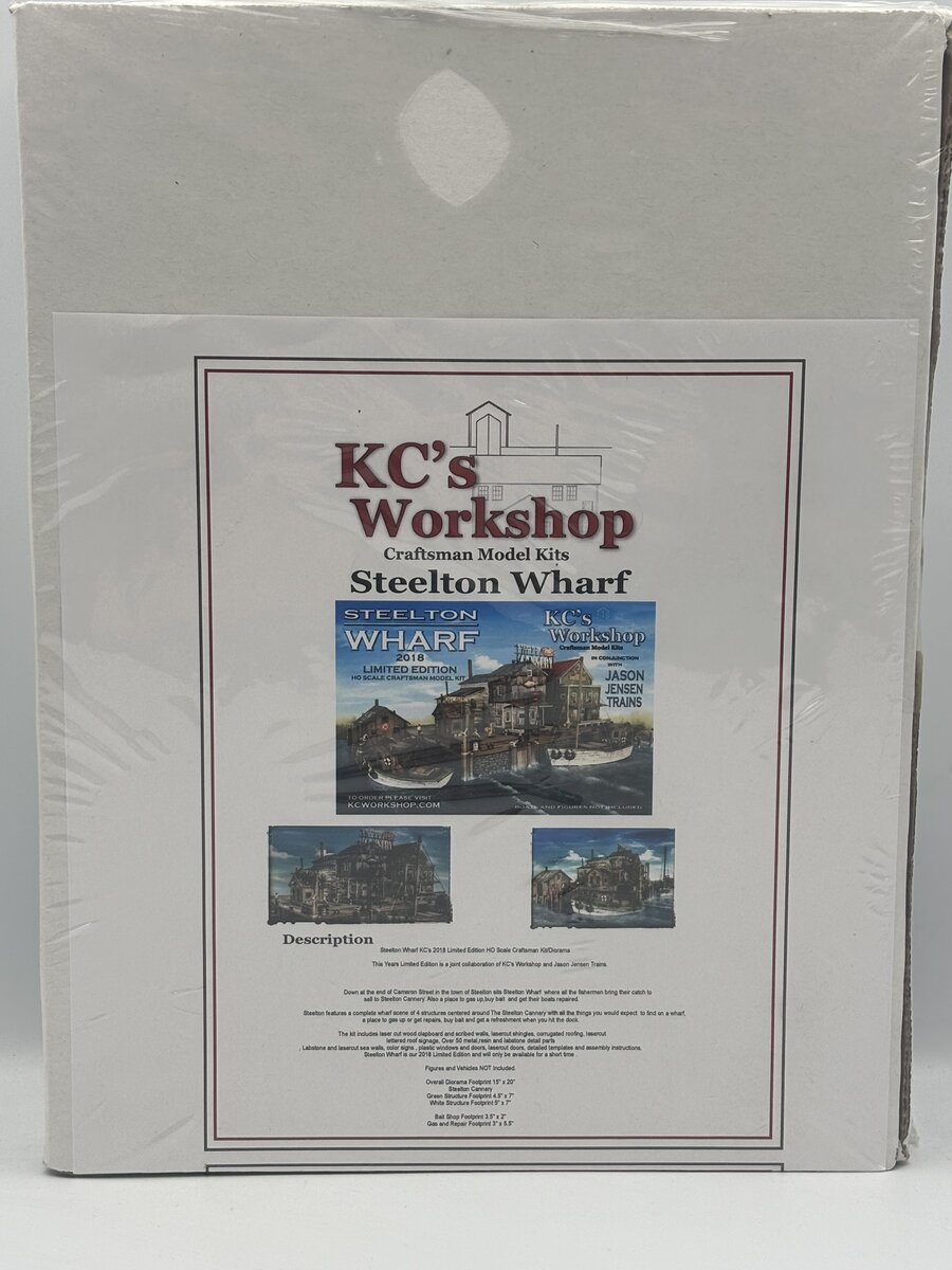 KC'S Workshop HO Steelton Wharf Build Kit