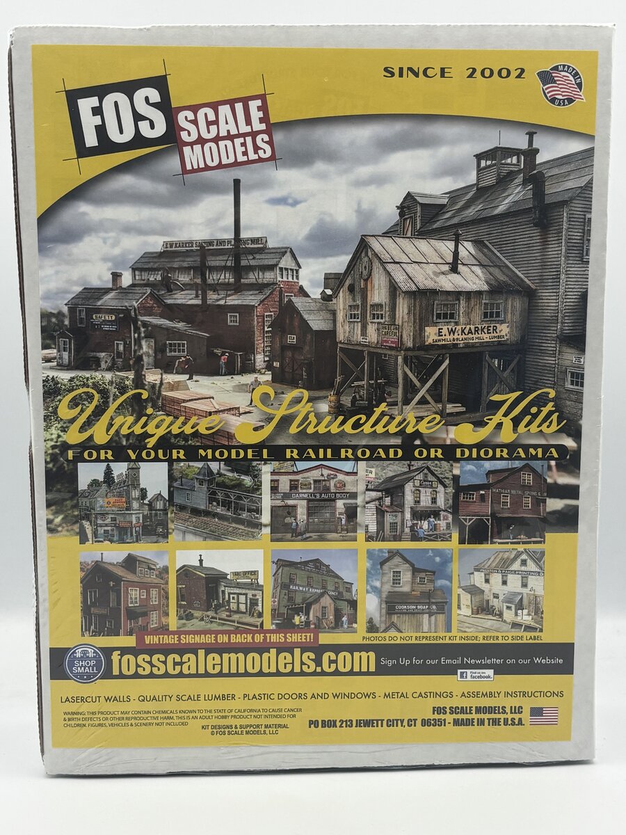 FOS Scale Limited HO Wachter Apartments Build Kit