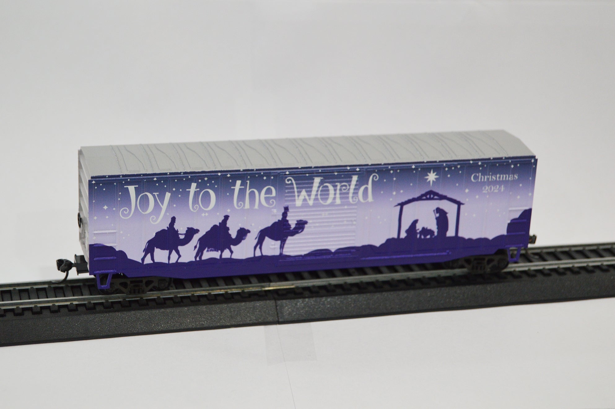 Value Trains USA 10105 HO Joy To The World 2024 50’ 6” ACF Boxcar