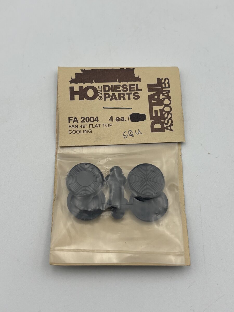 Detail Associates FA2004 HO Fan 48" Flat Top Cooling (Pack of 4)