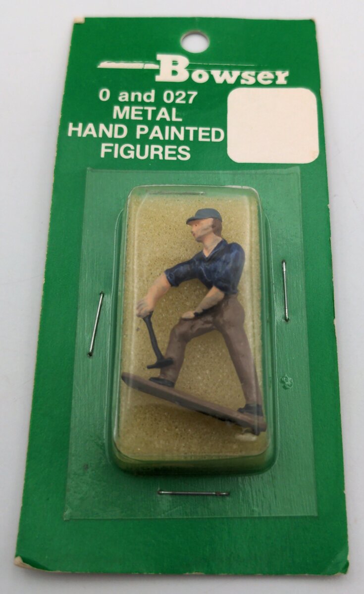Bowser 13709 O Scale Workman With Hammer