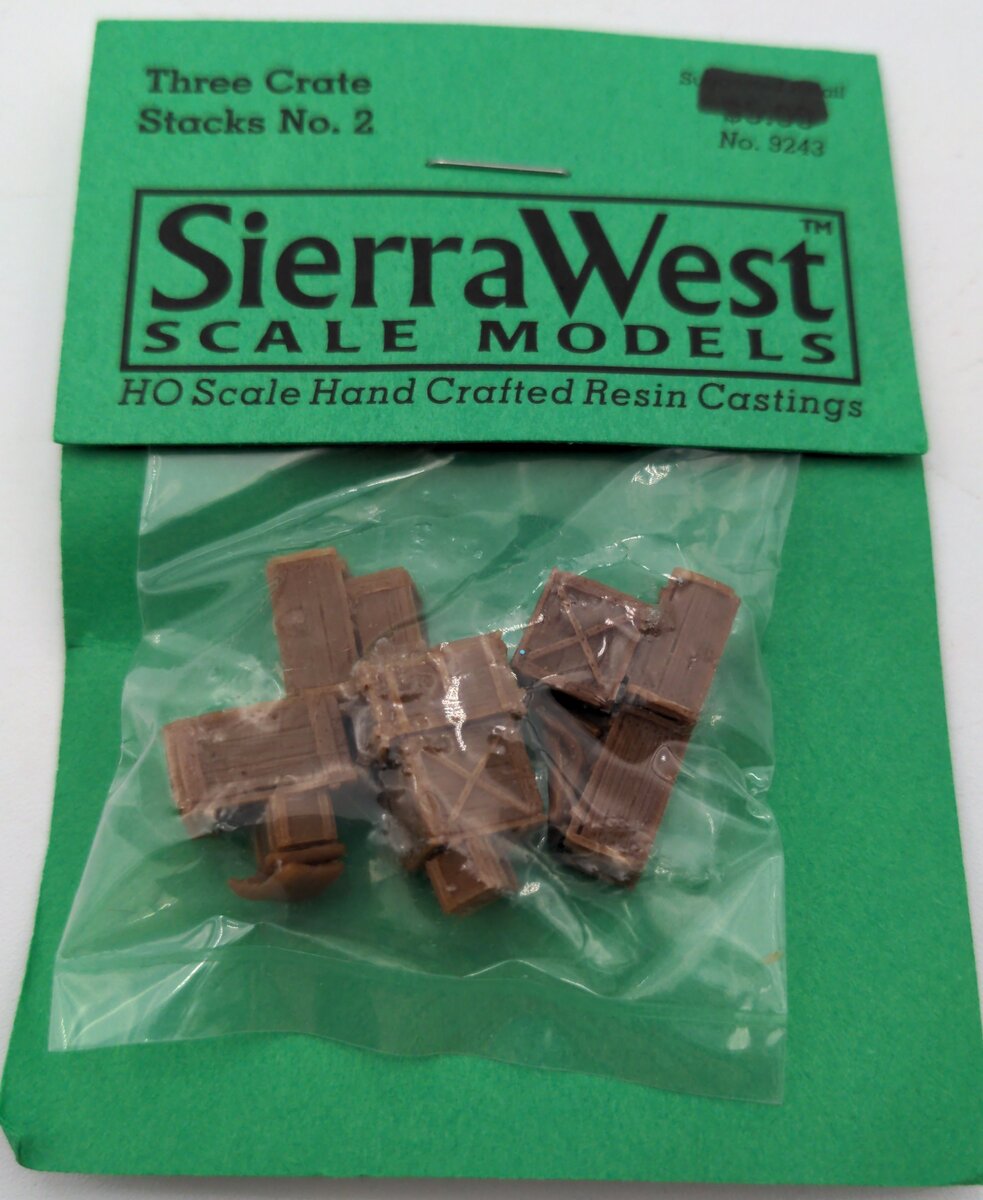 Sierra West 9243 HO Three Crate Stacks #2
