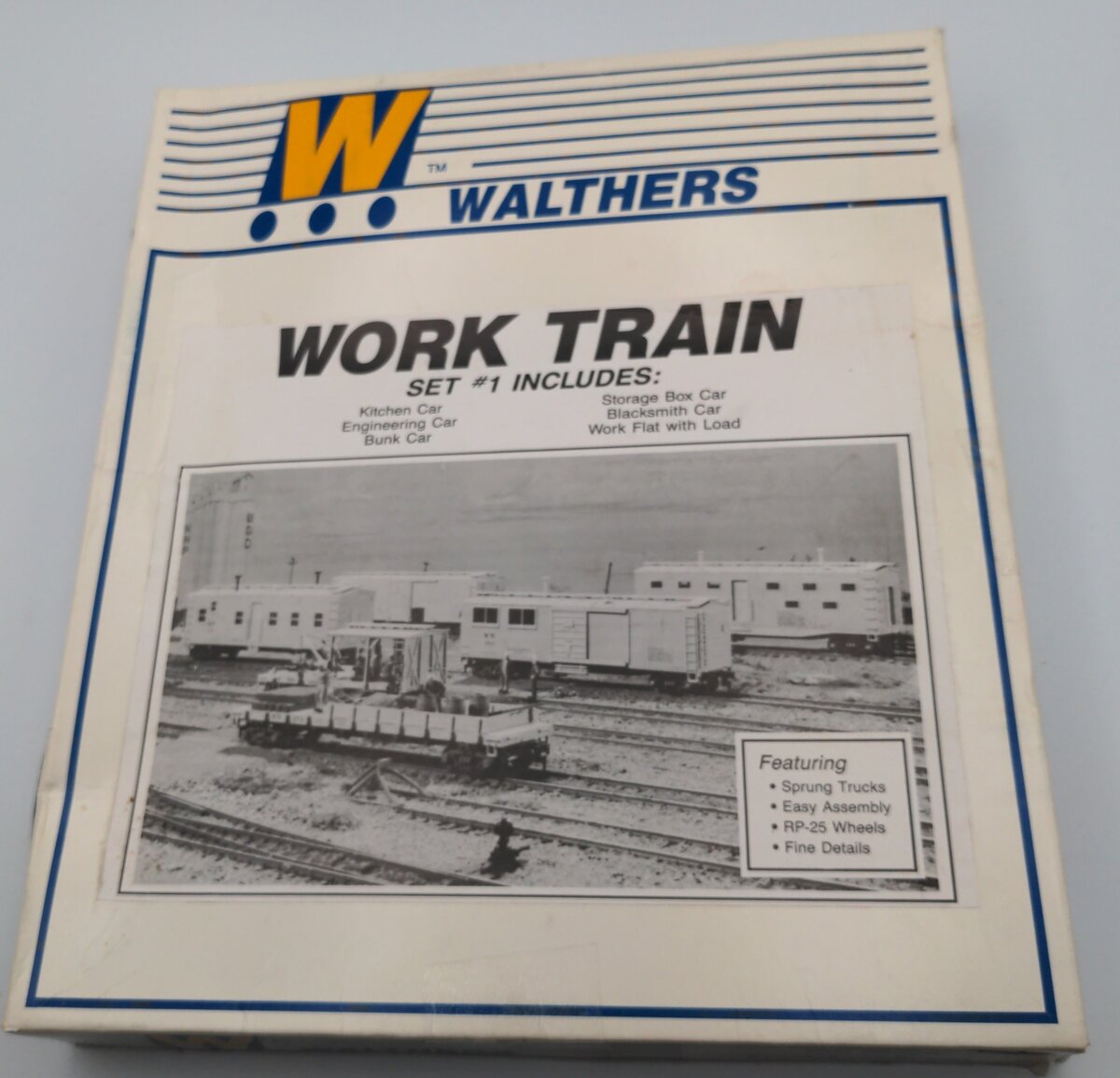 Walthers 932-91 HO Scale Work Train Set 1 GN Kit