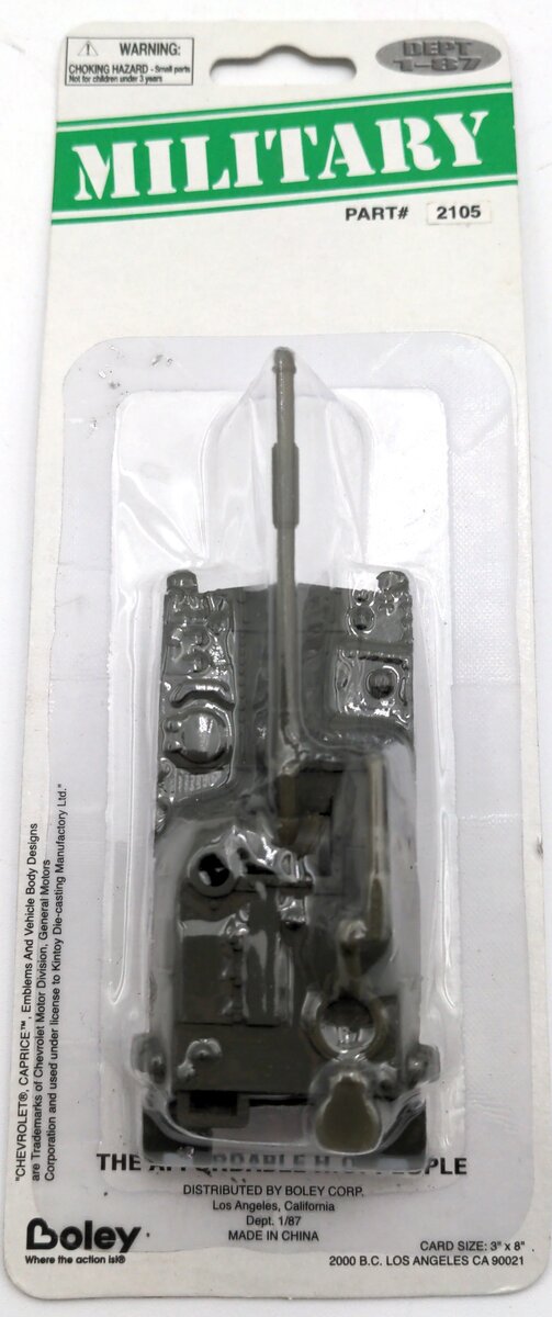 Boley 2105 1:87 Dept. 1-87 SeriesBoley Military Howitzer Tank