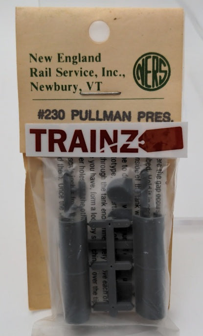 New England Rail 230 HO ScalePullman Pressurized Water Tank Plastic Kit