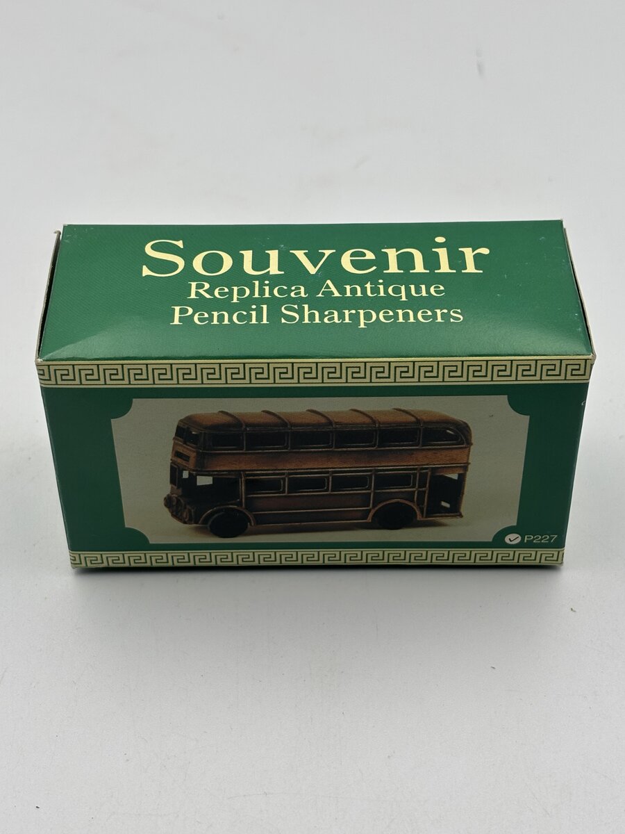 Souvenir P227 Double Decker Bus Pencil Sharpener