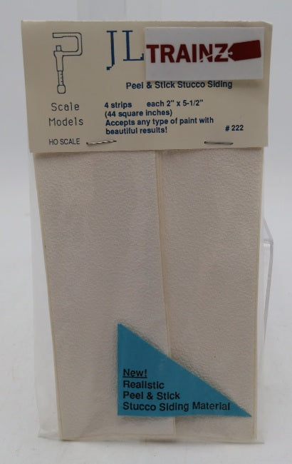 JL Innovative Design 222 HO Scale Self Adhesive Strip Paintable (Pack of 4)