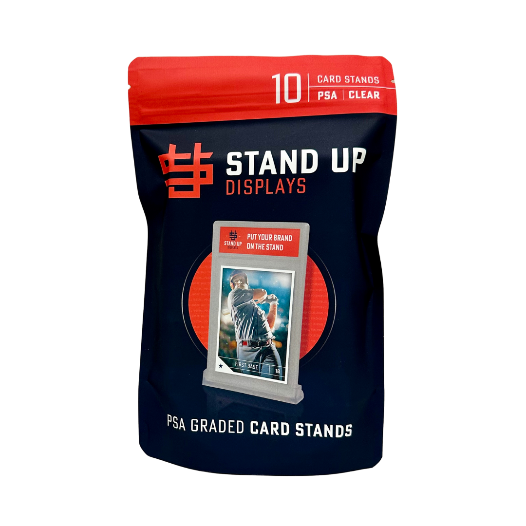 Stand Up Displays Basic Stands - PSA - Clear