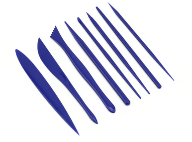 Shesto Limited Model Craft 8-Piece Clay Sculpting & Modeling Tool Set