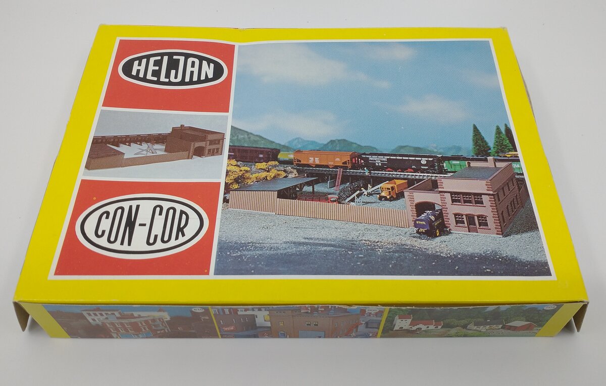 Heljan 610 N Scale Coal Yard Model Building Kit