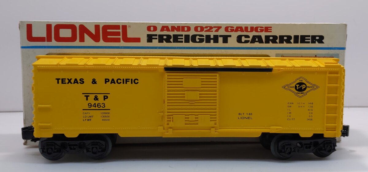 Lionel 6-9463 O Gauge Texas & Pacific Boxcar