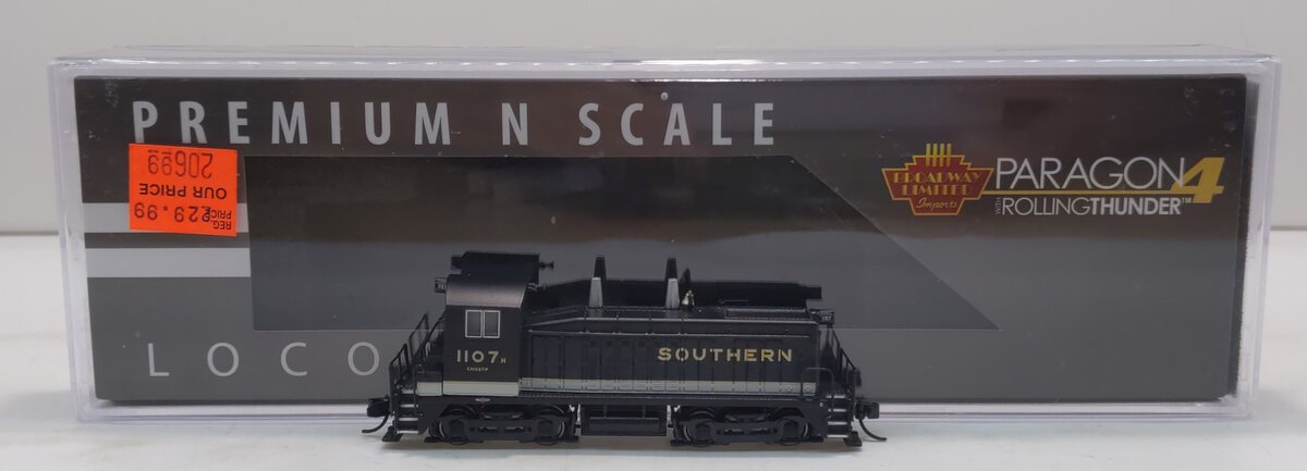 Broadway Limited 3942 N Southern EMD SW7 Diesel Locomotive Sound/DC/DCC #1107