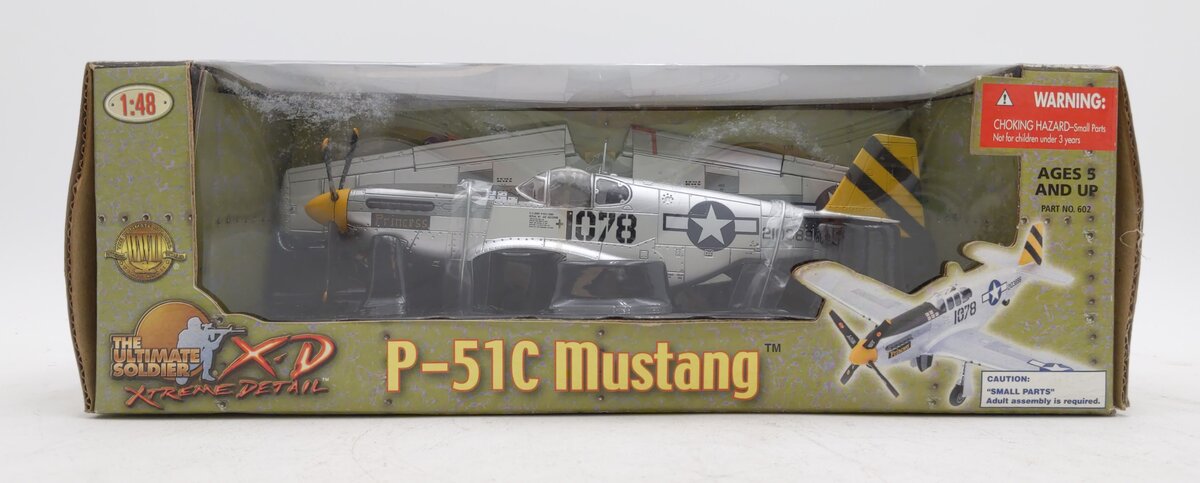 The Ultimate Soldier 00602 1:48 P-51C MustangMilitary Plane