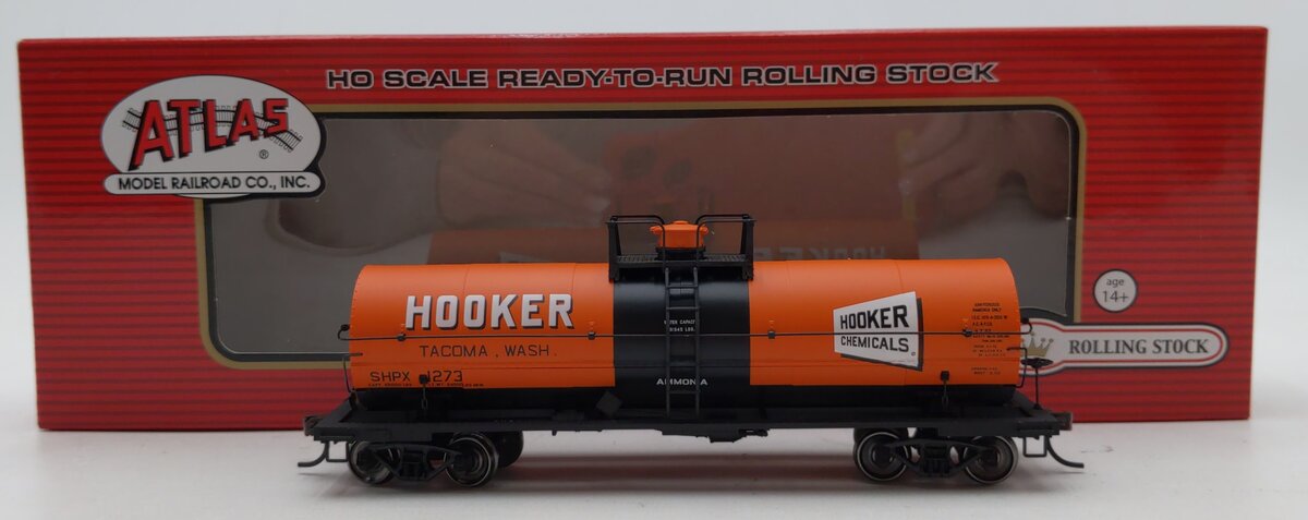 Atlas 20002641 HO Scale Hooker NYA HO 11K Gal Tank Car #1273