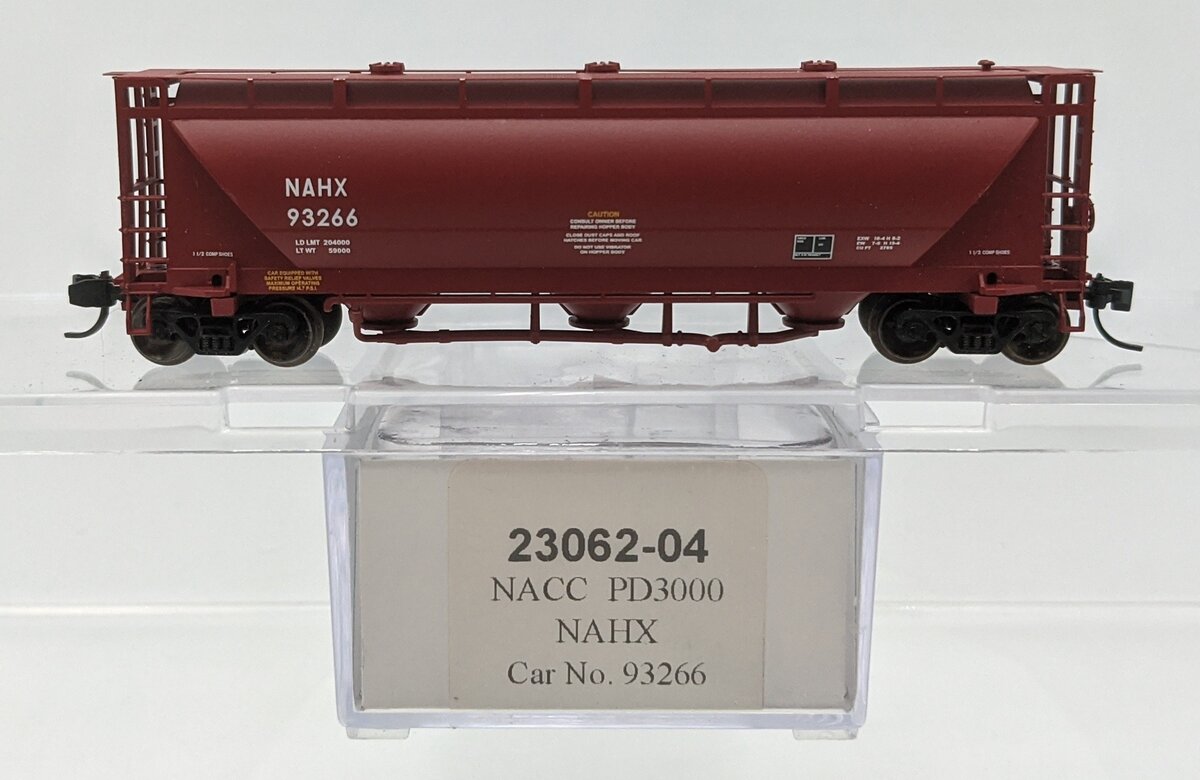 Trainworx 23062-04 N Scale NAHX PD3000 Covered Hopper #93266