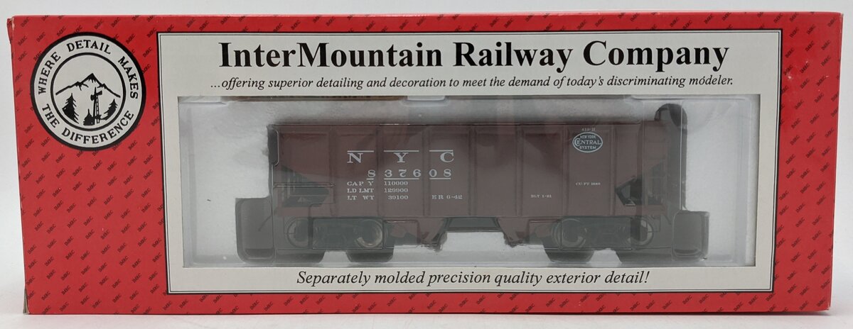 InterMountain 25414S-16 O NYC USRA 55-Ton 2-Bay Hopper #837608 (2-Rail) NIB