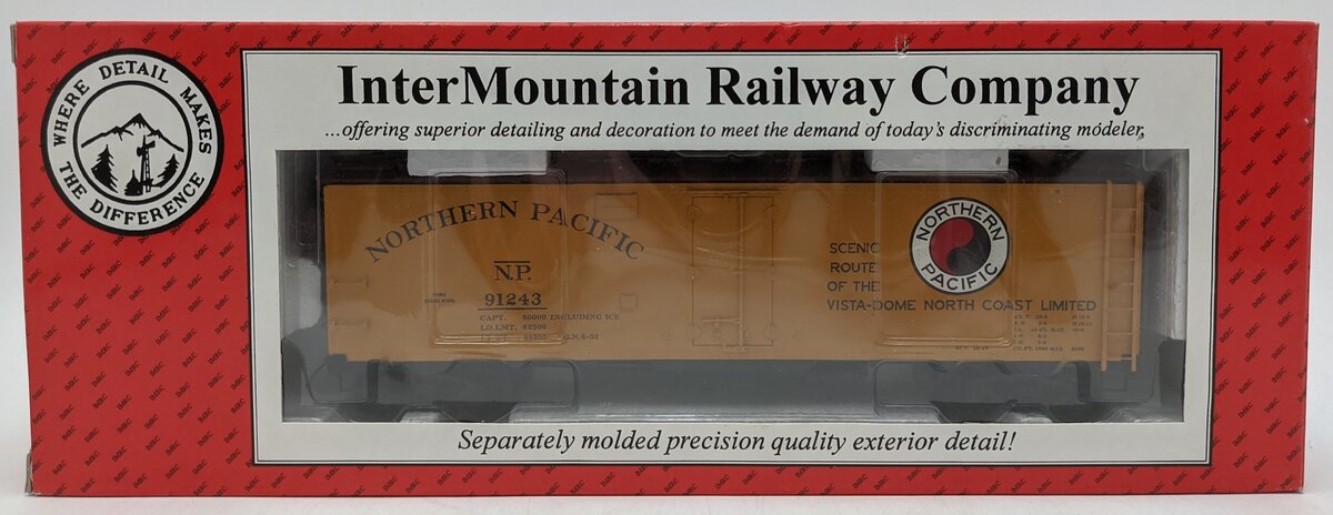 InterMountain 25315S-12 O NP Steel Sided Ice Bunker (Vista Dome) #91243 (2-Rail) NIB