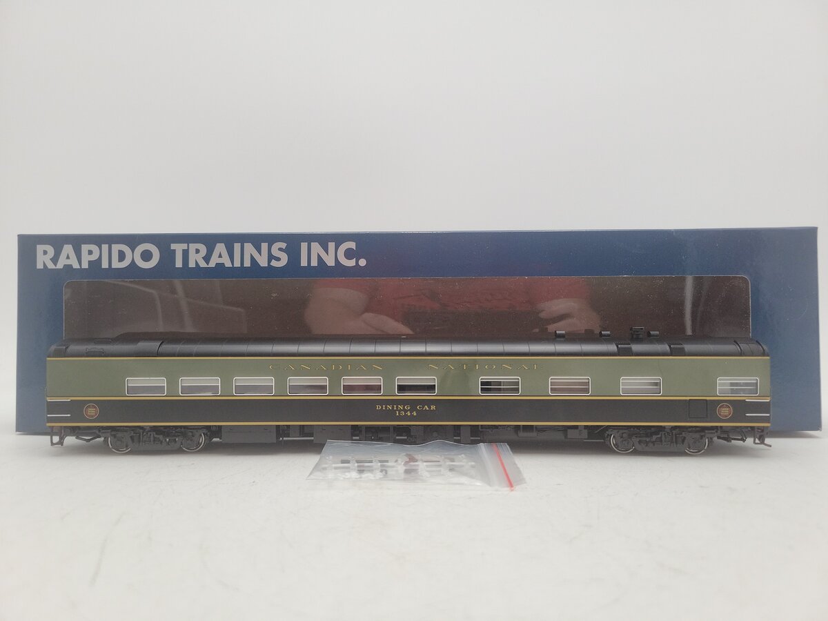Rapido Trains 124002 HO CN P-S Lightweight 40 Seat Dining Car #1344