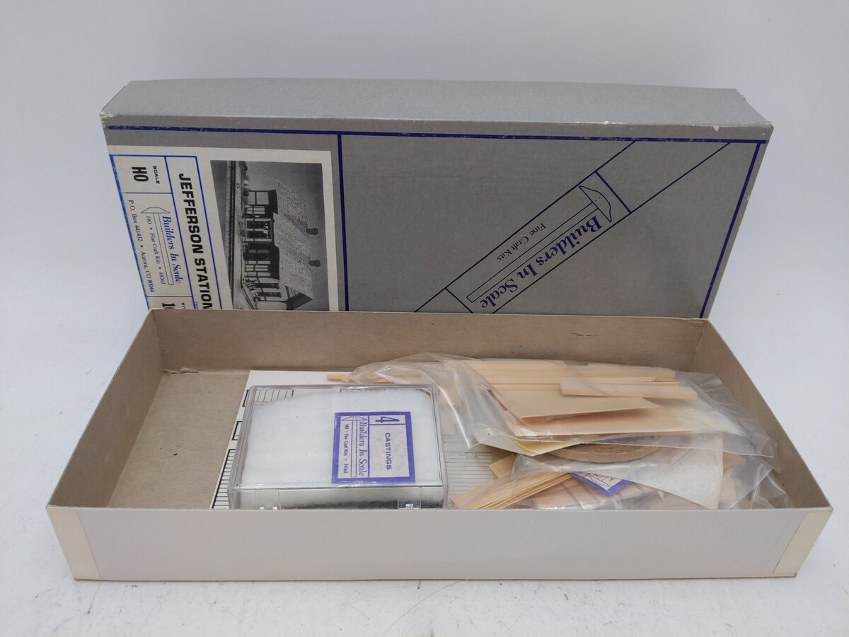 Builders-in-Scale 103 HO/HOn3 Scale Jefferson Station Kit