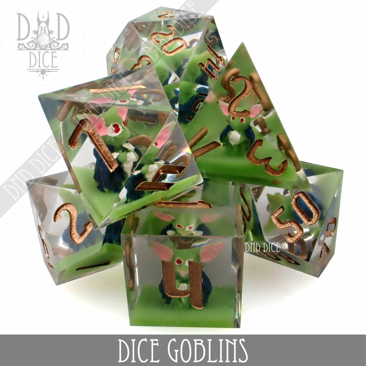 DND DICE Dice Goblins Handmade Dice Set