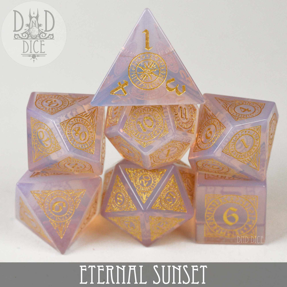 DND DICE Eternal Sunset Dice Set