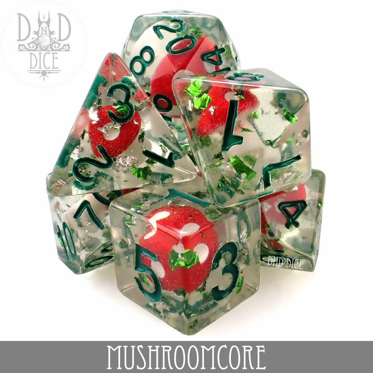 DND DICE Mushroomcore Dice Set
