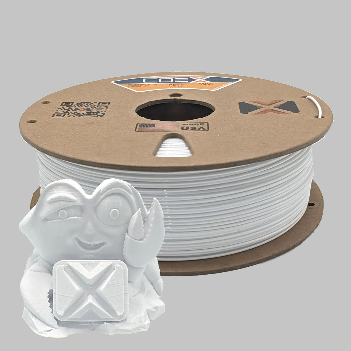COEX 3D White PETG 3D Filament
