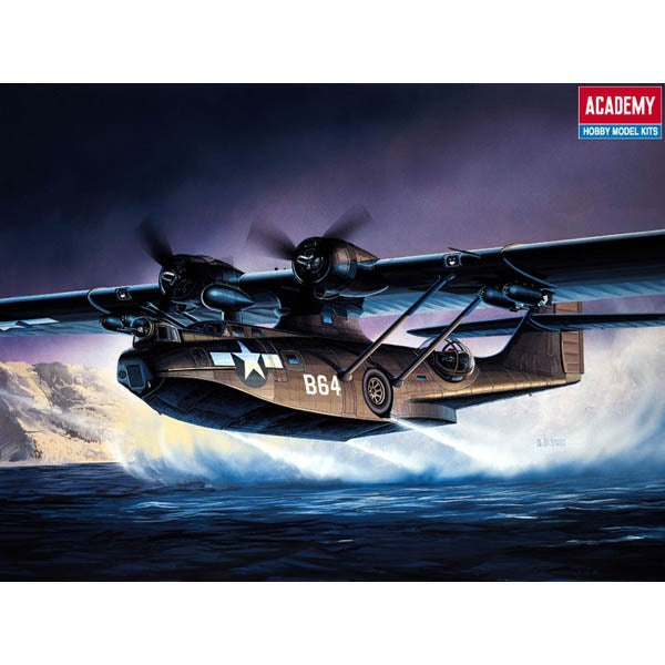ACADEMY 12487 1/72 PBY5A Black Cat Aircraft