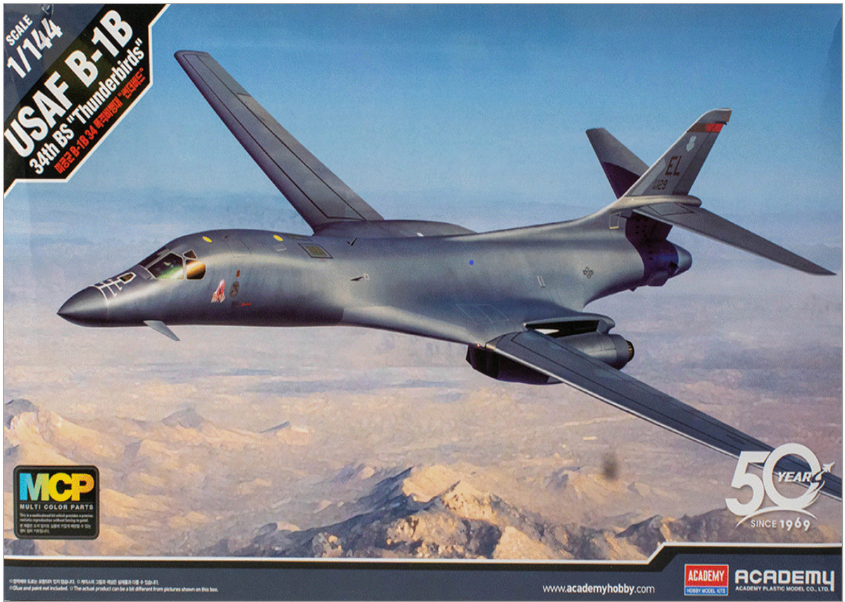 ACADEMY 12620 1/144 B-1B 34th BS Thunderbirds MCP