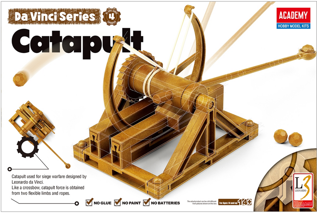ACADEMY 18137 Da Vinci Series Catapult Mechanical