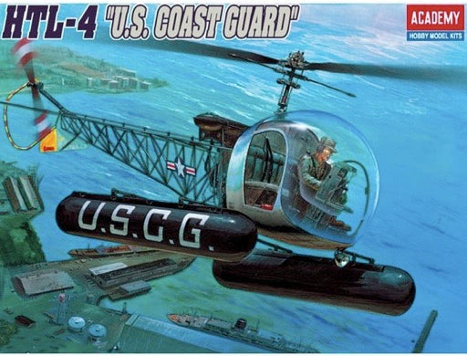ACADEMY MRC 2200 1/35 HTL-4 U.S. Coast Guard Bell Helicopter Model Kit