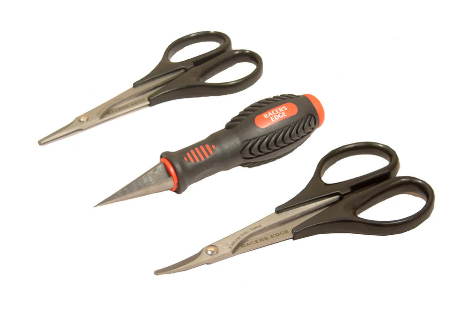 Racers Edge 2331 Body Scissors and Reamer Set