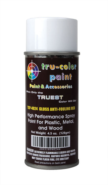 Tru-Color 4024 Gloss Anti-Fouling Red 4.5 oz. Spray Paint Can