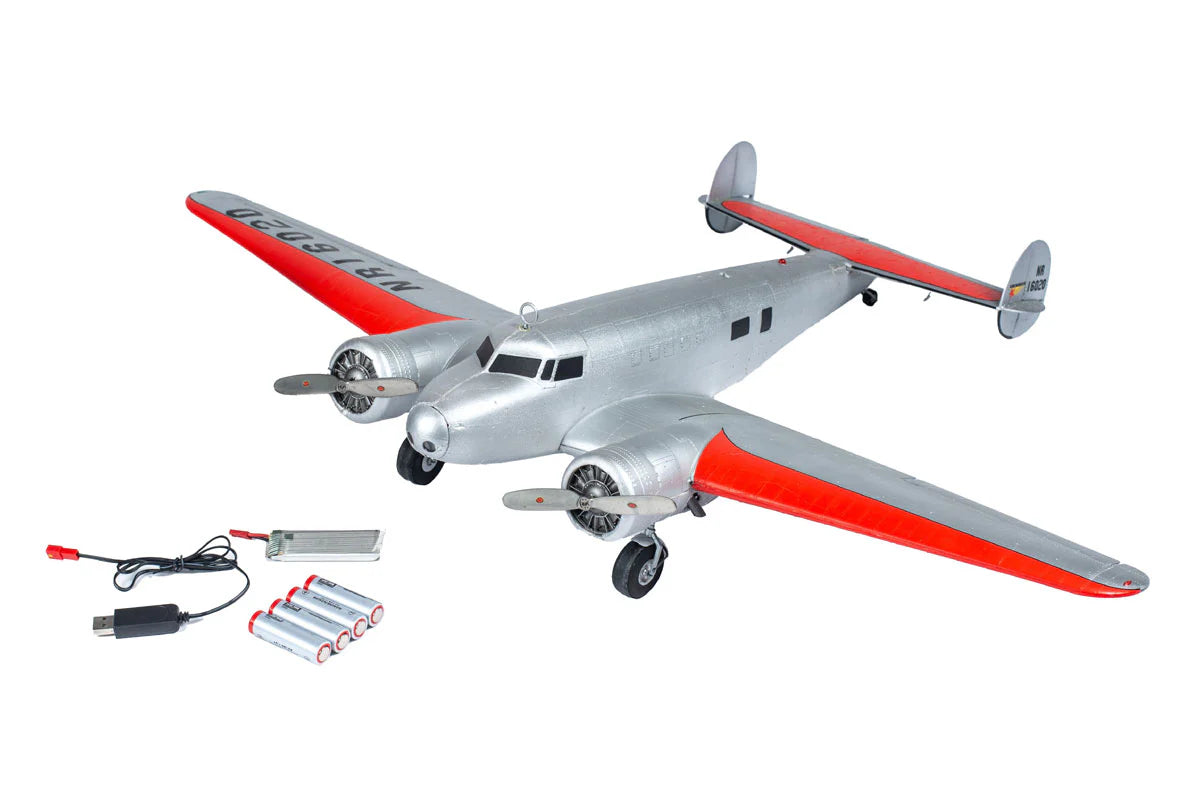 Rage RC A1402 Lockheed Electra Micro RFT Airplane