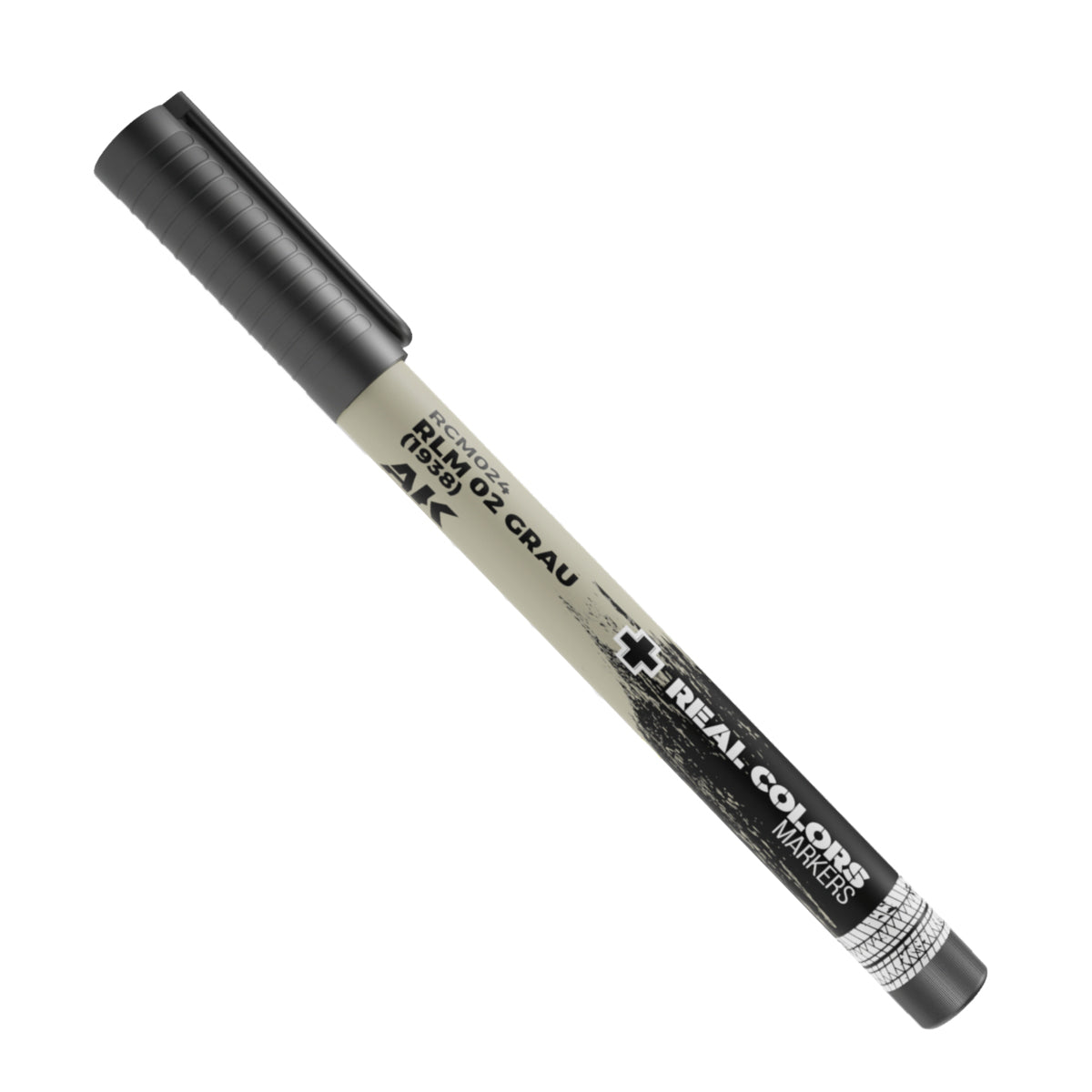 AK Interactive RCM024 Real Color Paint Marker - Grey 1938 RLM02