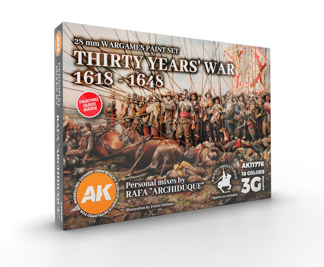 AKI 11776 Wargames Thirty Years War 1618-1648 3G Acrylic Paint