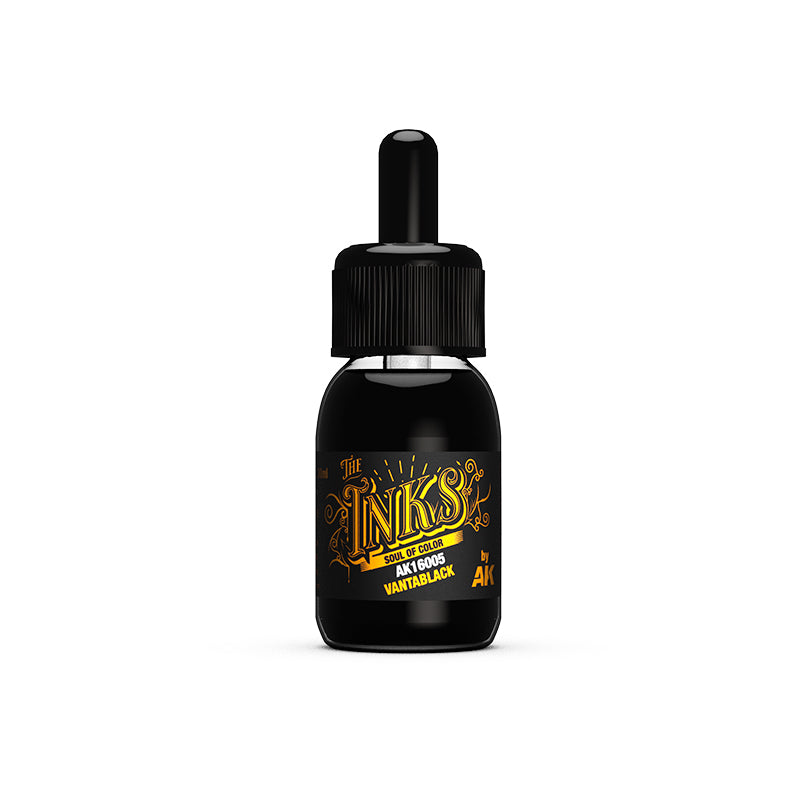 AKI 16005 Inks: Vantablack Acrylic