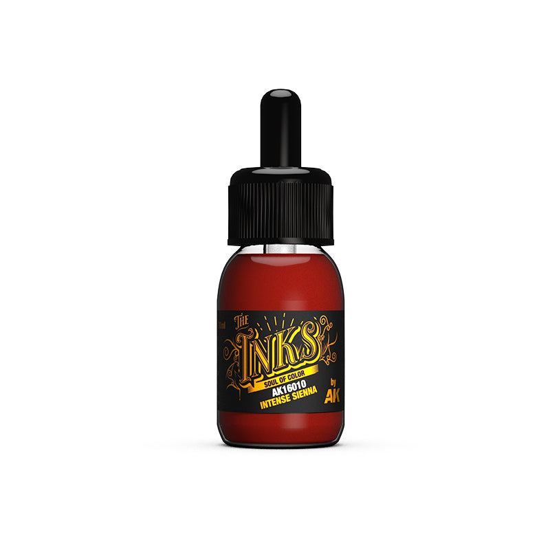 AKI 16010 Inks: Intense Sienna Acrylic