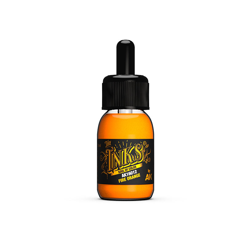 AKI 16012 Inks: Fire Orange Acrylic