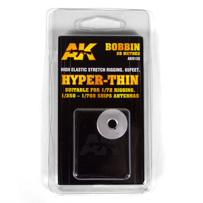 AKI 9135 Hyper-Thin Elastic Rigging Thread